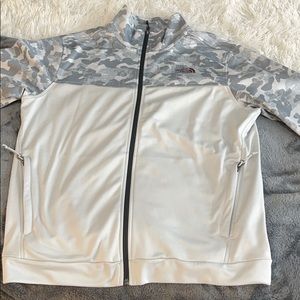 The North Face turtleneck hoodie